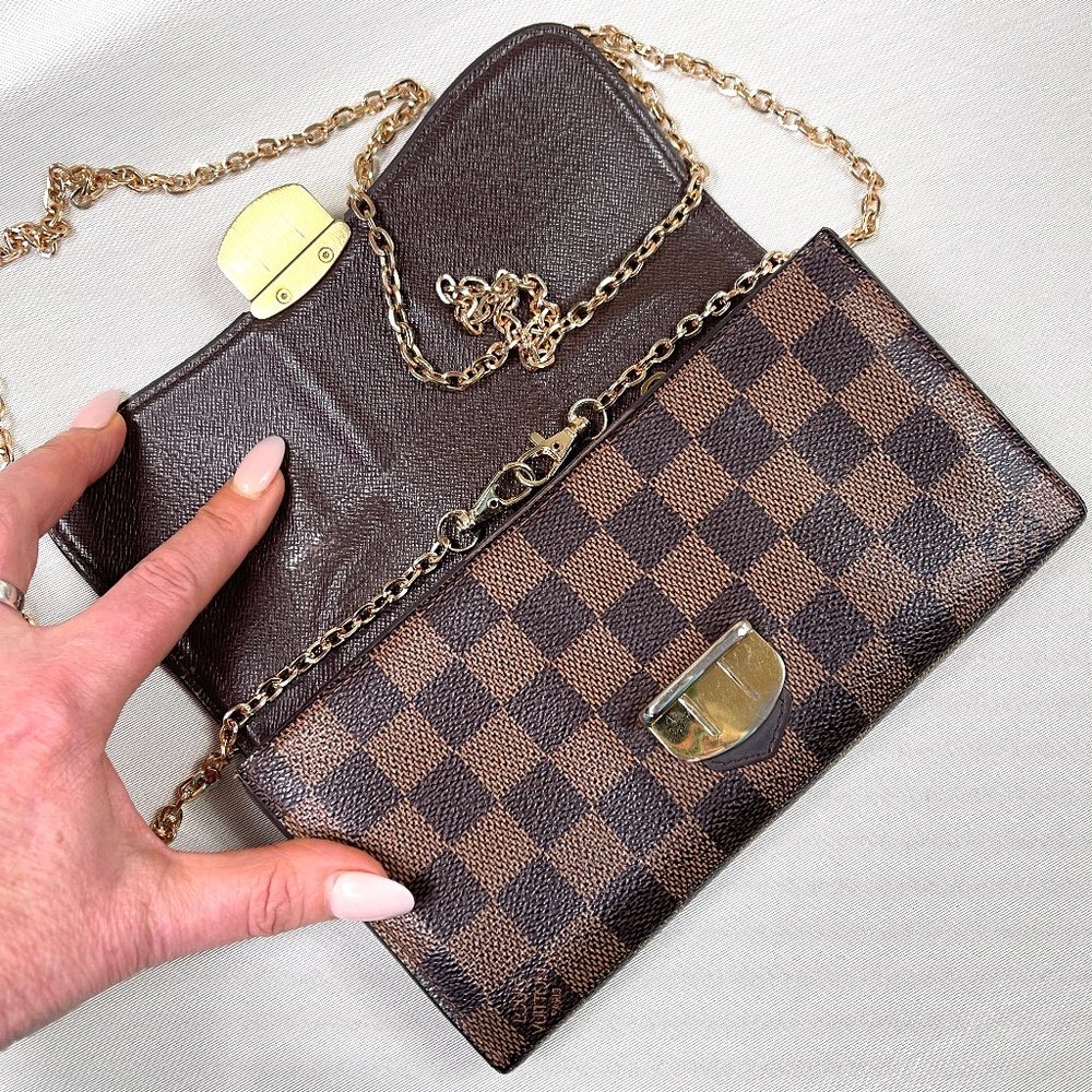 Auc Louis Vuitton Damier Ebene Sistina Long Wallet CA3069 - Picture 11 of 14